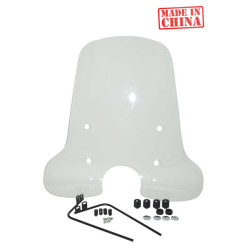 windshield DMP with mounting set high bright clear agm Retro, BTC Grande Retro Old, china retro/torino, grande retro