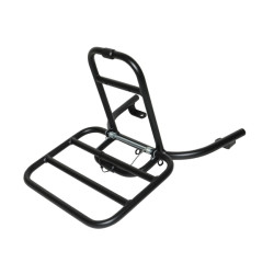 rear carrier Regia foldable rear side (made in EU) black matt china lx/napoli, gts toscana, riva, vespelini, vx50