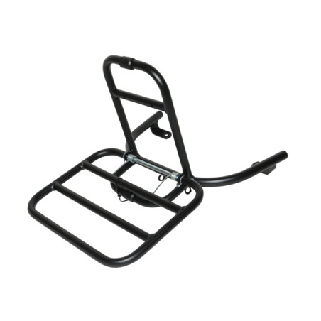 rear carrier Regia foldable rear side (made in EU) black matt china lx/napoli, gts toscana, riva, vespelini, vx50