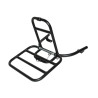 rear carrier Regia foldable rear side (made in EU) black matt china lx/napoli, gts toscana, riva, vespelini, vx50
