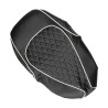 seat cover Regia chesterfield (made in EU) black with white lining agm VX50, BTC Riva, china lx/napoli, gts toscana, La Souris S