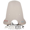 windscherm DMP met bevestigingsset hoog RST ronde koplamp helder china lx/napoli, gts toscana, riva, vx50