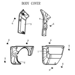 Battery right guard