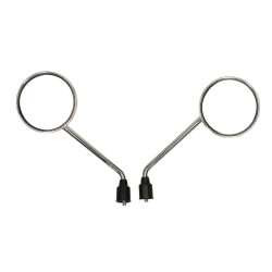 mirror set fiddle/tonik/ chrome china lx/napoli, fiddle, gts toscana, riva, vespelini, vx50