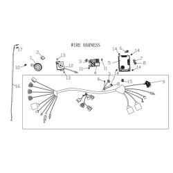 Main cable direct drive