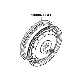 Motor - achterwiel