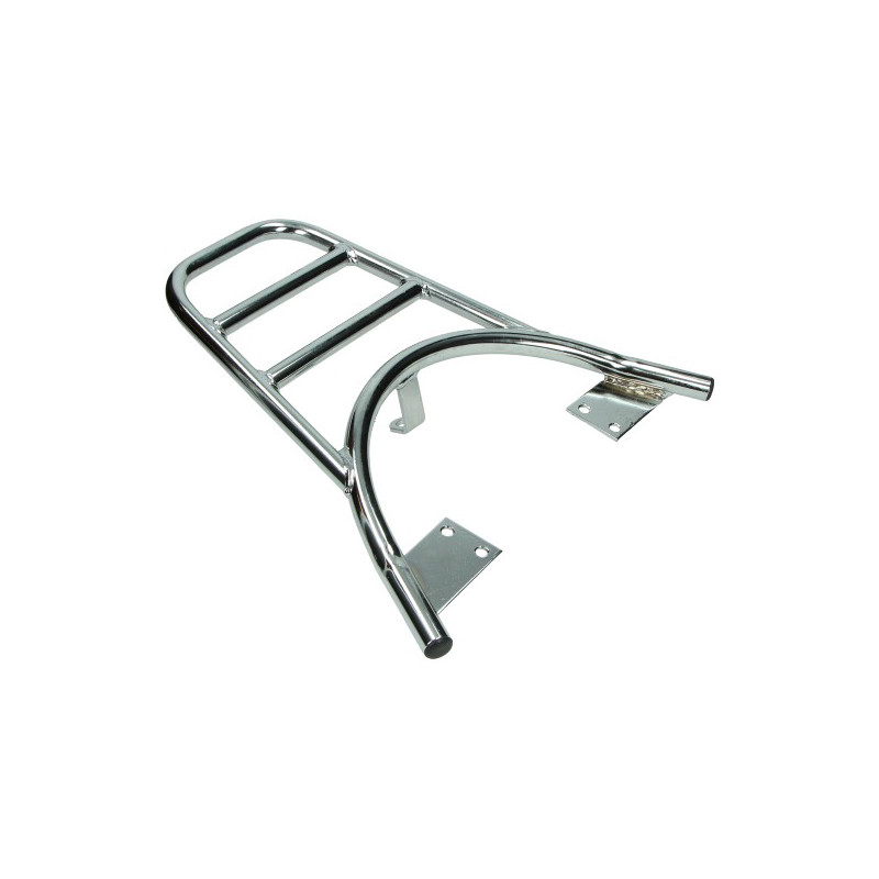 achterdrager Regia (made in EU) chroom turbho RM-50