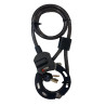 MULTI SLOT APLUS MET KABEL - ZWART