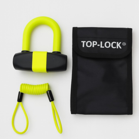 TOP LOCK SCHIJFREMSLOT ART4 FLUOR/GEEL