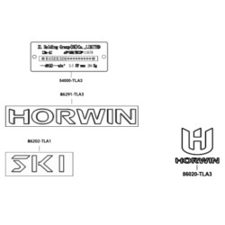 "Horwin" sticker