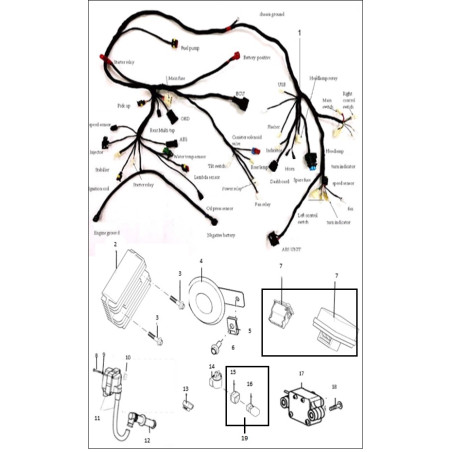 Main wire harness