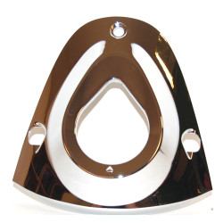 trim piece Sym original fuel cap chrome mio