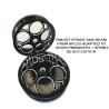 VELGEN SET APLUS (VOOR + ACHTER) PASSEND OP VESPA PRIMAVERA/SPRINT BLACK EDITION