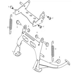 Bolt, center stand