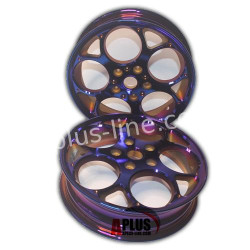 VELGEN SET APLUS (VOOR + ACHTER) PASSEND OP VESPA PRIMAVERA/SPRINT CAMELEON EDITION