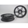 VELGEN SET APLUS (VOOR + ACHTER) PASSEND OP VESPA PRIMAVERA/SPRINT MAT BLACK EDITION - SPORT