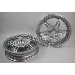 VELGEN SET APLUS (VOOR + ACHTER) PASSEND OP VESPA PRIMAVERA/SPRINT SILVER EDITION - SPORT