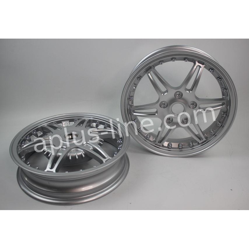 VELGEN SET APLUS (VOOR + ACHTER) PASSEND OP VESPA PRIMAVERA/SPRINT SILVER EDITION - SPORT