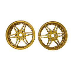 VELGEN SET 12'' APLUS (VOOR + ACHTER) PASSEND OP VESPA GTS GOLD EDITION - SPORT