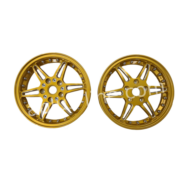 VELGEN SET 12'' APLUS (VOOR + ACHTER) PASSEND OP VESPA GTS GOLD EDITION - SPORT
