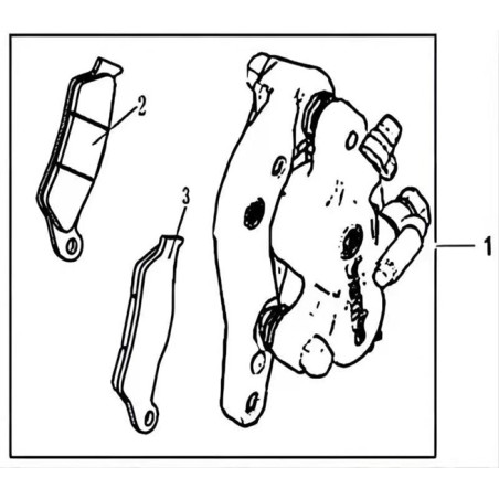 Front brake pads