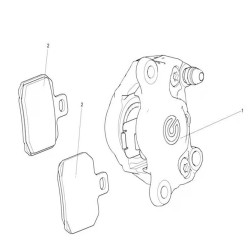 Rear brake pads