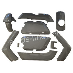 APLUS PLAATSET ALLE GESPOTEN DELEN NARDO GREY DARKER PASSEND OP N1