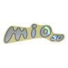 sticker Sym original side cover word [mio50] sym right chrome 87125-a7a-000