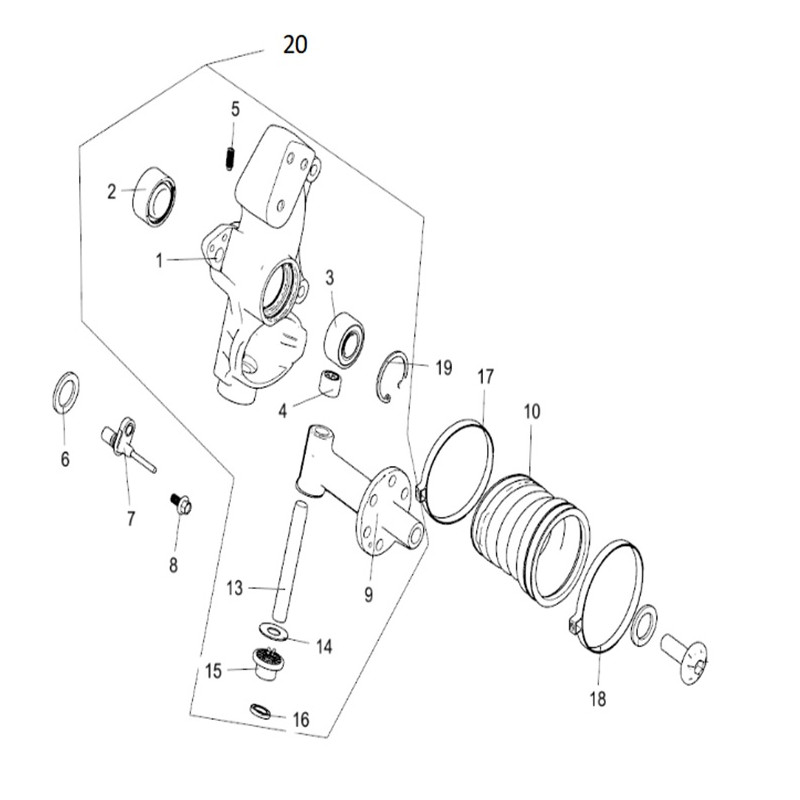 STEERING KNUCKLE ASSEMBLY