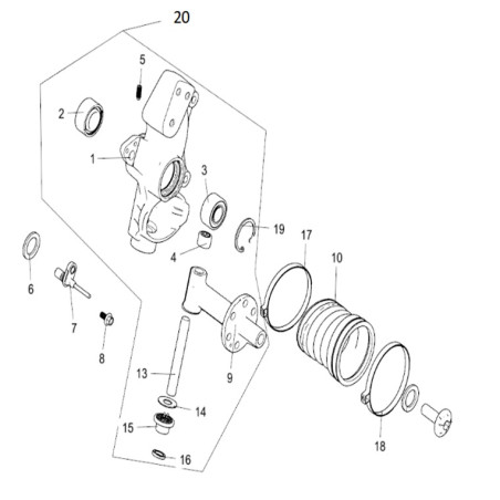 STEERING KNUCKLE ASSEMBLY