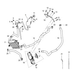 HOSE,RUBBER(RADIATOR-PUMP)