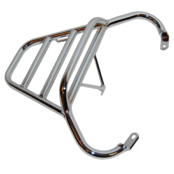 rear carrier Regia custom (made in EU) chrome fiddle, fiddle 2, fiddle 3