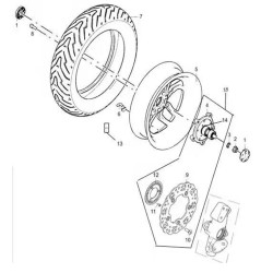 FRONT TYRE 120/70/12