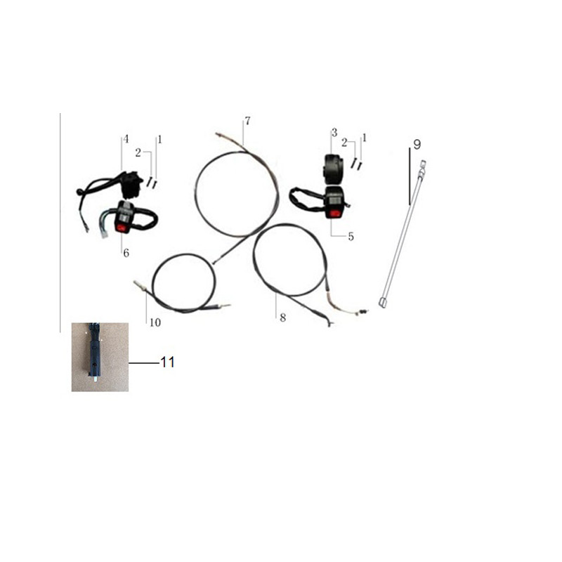Throttle cable