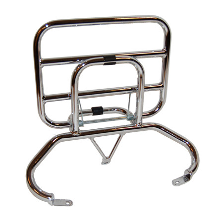 rear carrier Regia foldable (made in EU) chrome fiddle, fiddle 2, fiddle 3