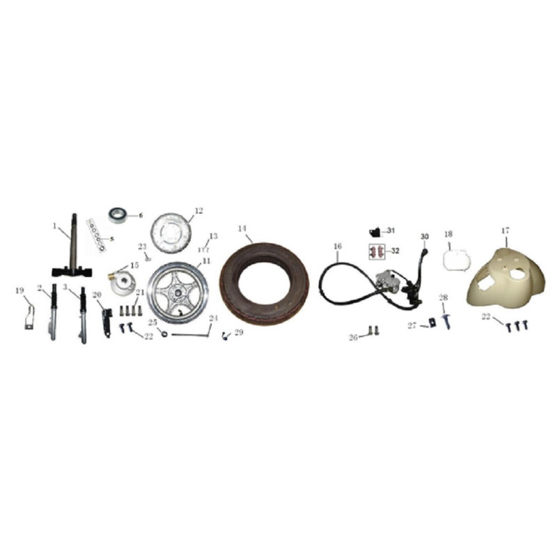 DISC BRAKE PLATE