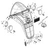 REAR RIGHT DIRECTION INDICATOR LAMP HOUSING Antraciet GREY /