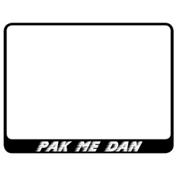 MOTORFIETSKENTEKENPLAATHOUDERS NL - PAK ME DAN