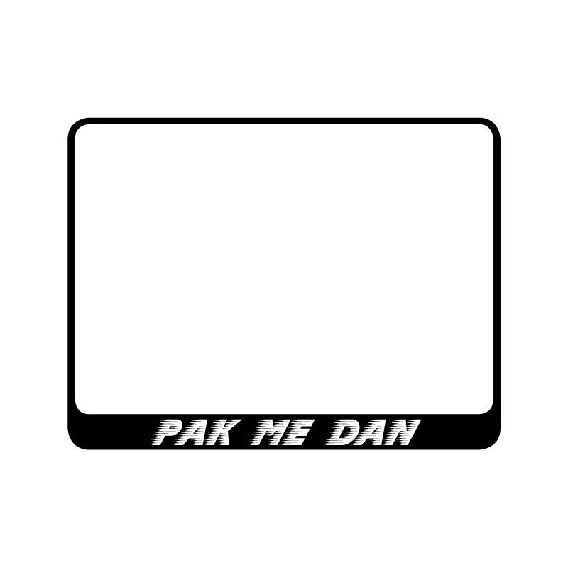 MOTORFIETSKENTEKENPLAATHOUDERS NL - PAK ME DAN