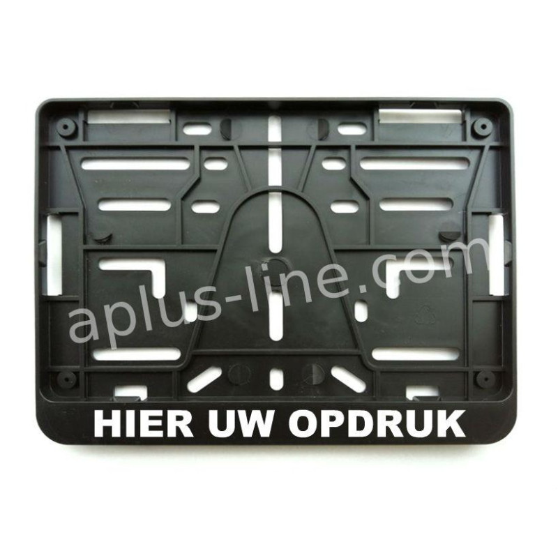 KENTEKENPLAATHOUDERS BELGIE BEDRUKT - MOTOR (MINIMALE AFNAME 100 STUKS)