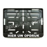 KENTEKENPLAATHOUDERS BELGIE BEDRUKT - MOTOR (MINIMALE AFNAME 100 STUKS)