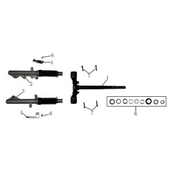 Front Right Absorber Assy