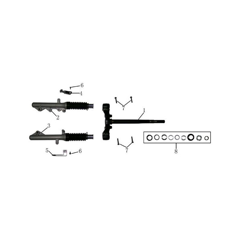 Front Left Absorber Assy