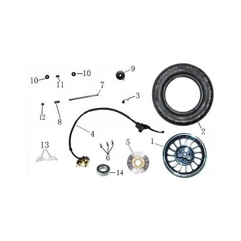 FRONT WHEEL