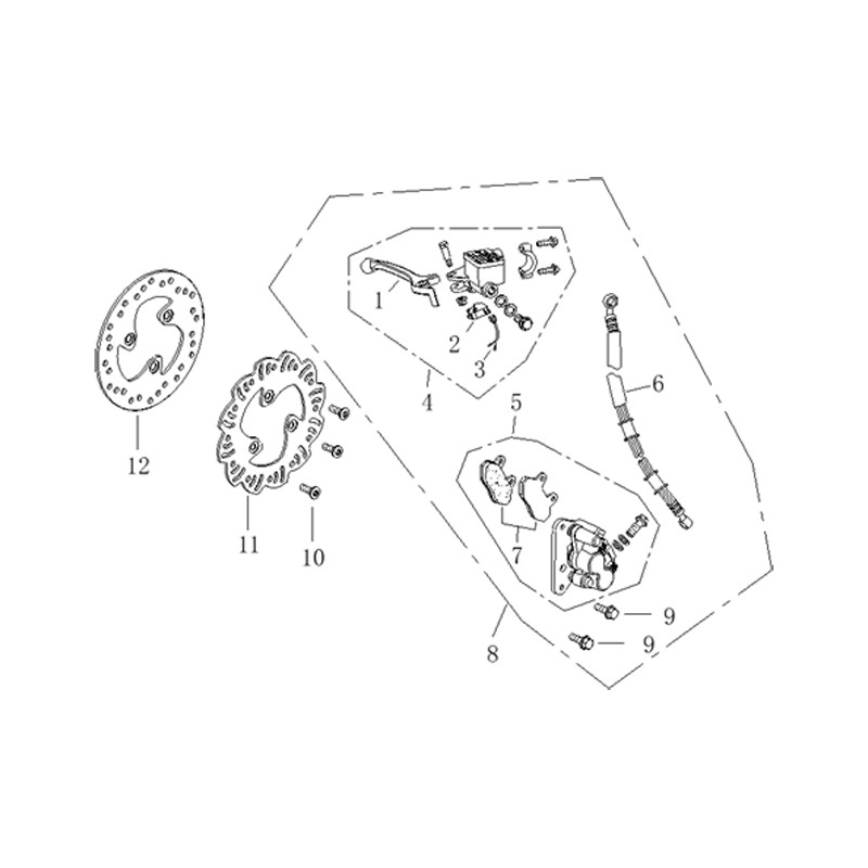 CALIPER ASSY - SW-50