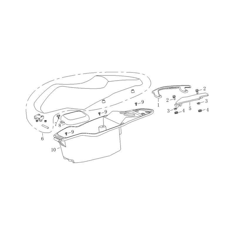 SEAT ASSY. - SW-50