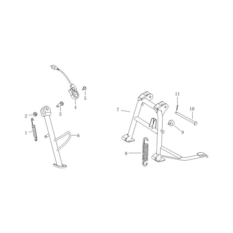 SIDE STAND COMP. - SW-50