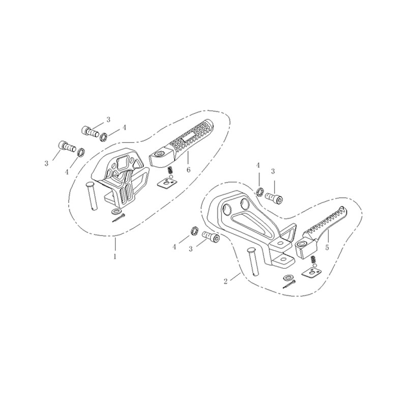 PEDAL ASSY R - SW-50