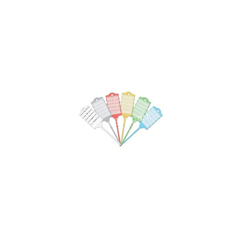 SLEUTELLABELS ROOD 300 STUKS
