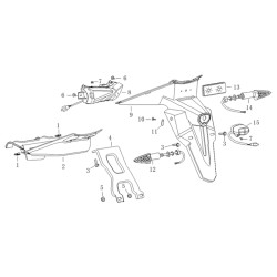 FLASHER LIGHT ASSY. L - SW-50